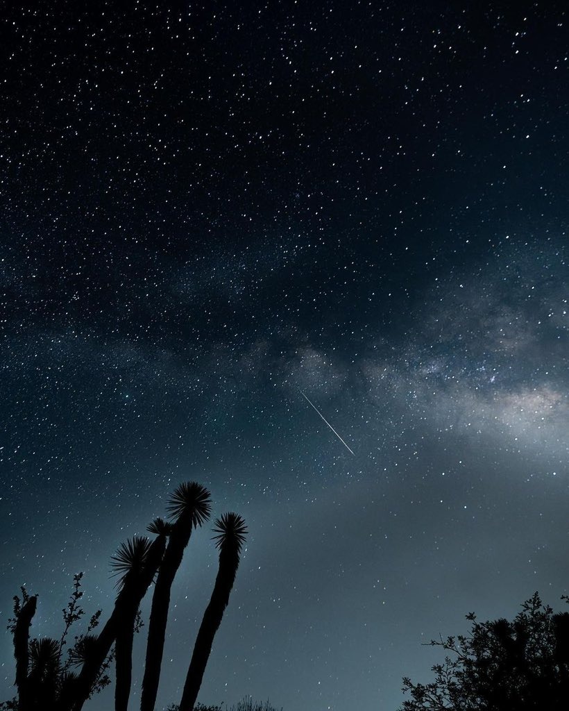 parque de cielo oscuro senderismo