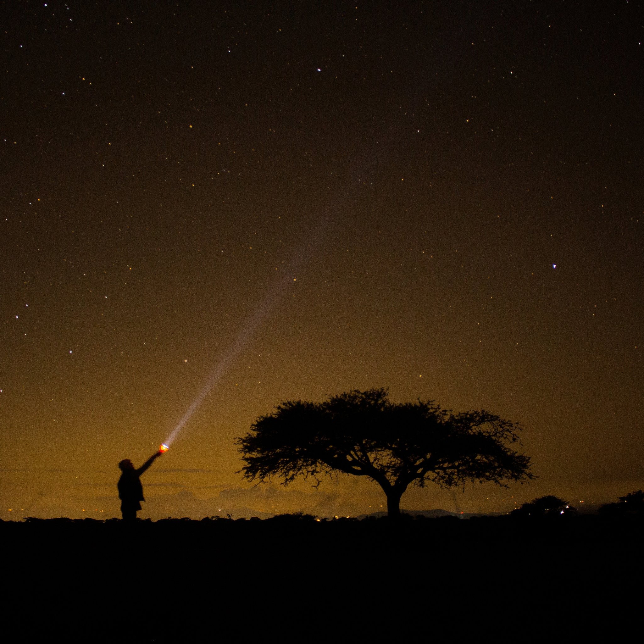 peña aire parque de cielo oscuro