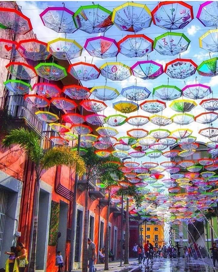 pueblos mágicos paraguas colores cordoba veracruz