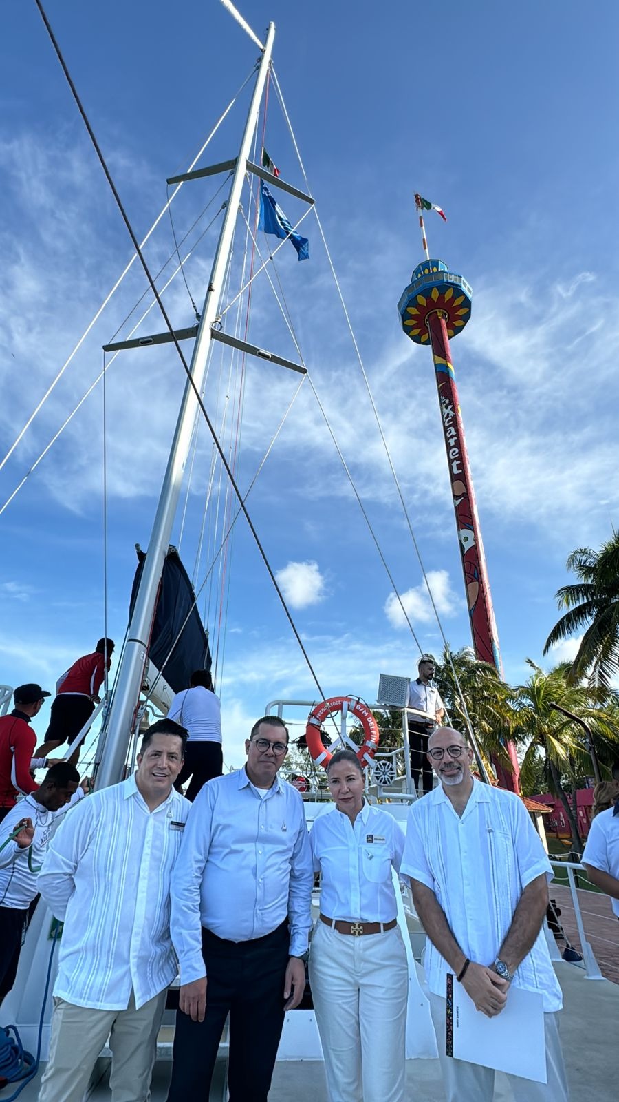 xcaret xailing blue flag certificaciones