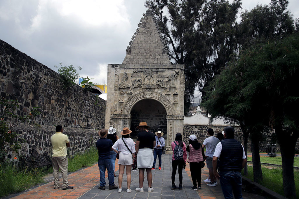 Capilla posa San Miguel Tlanahuatl del Ex Convento de Calpan