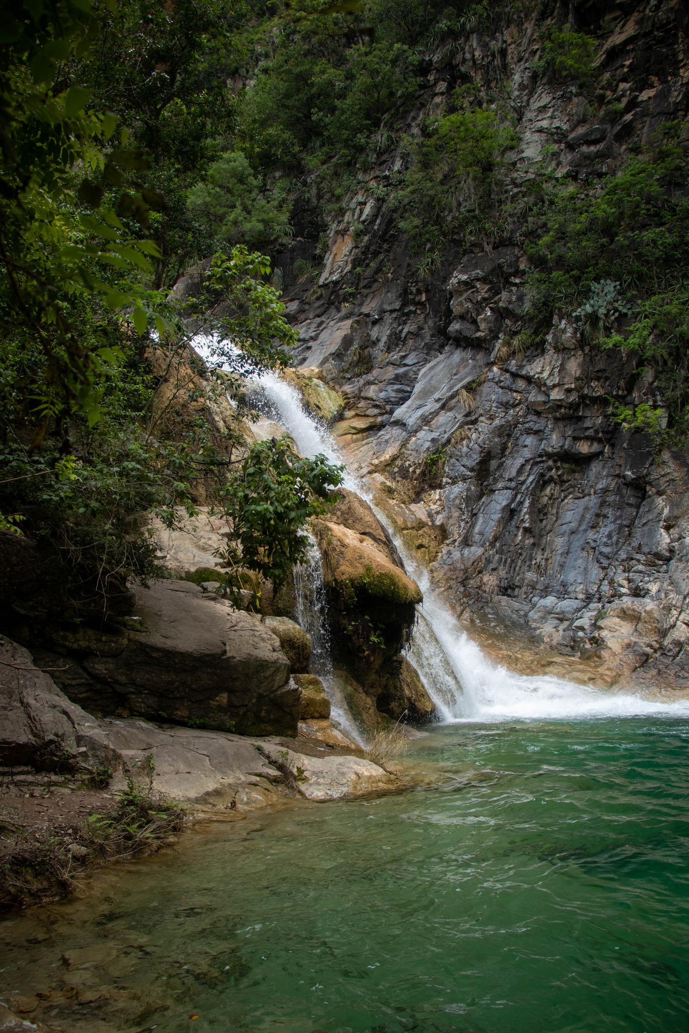 cascada la cebolla trinidad naturaleza aventura