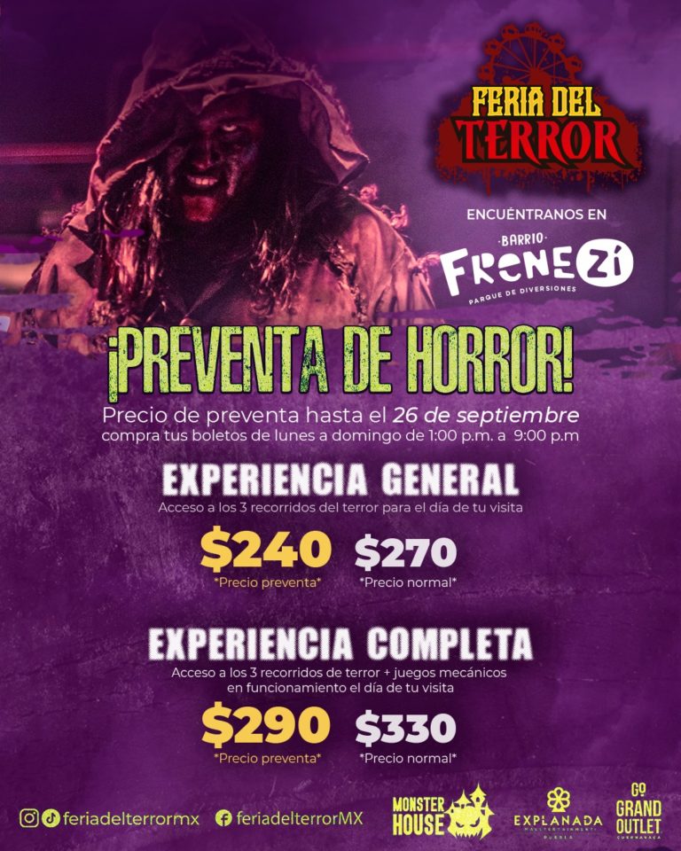 feria-del-terror-explanada-puebla-costos