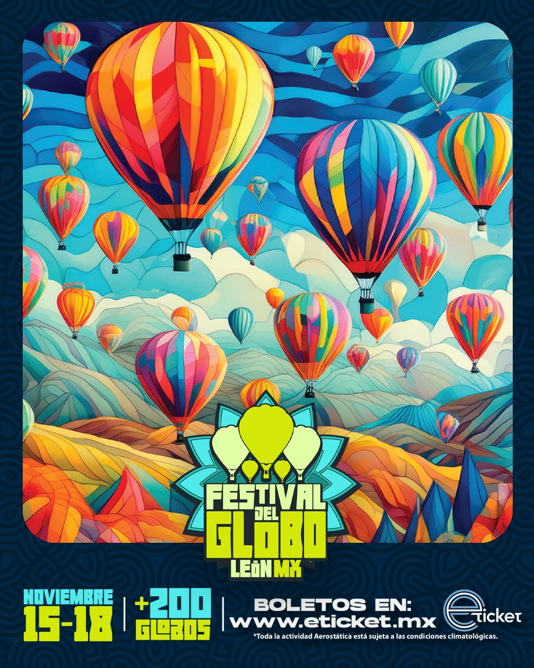 festival internacional del globo cartel