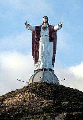 figuras religiosas cristo del sagrado corazon