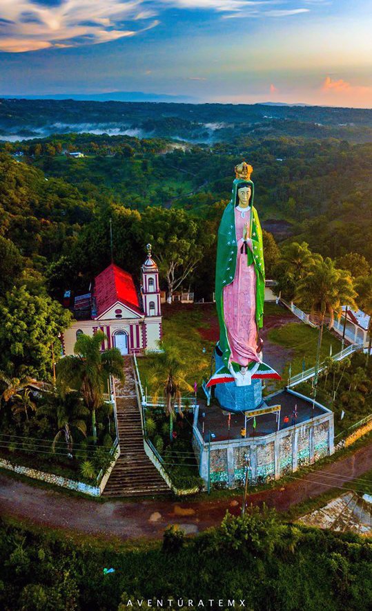 figuras religiosas virgen guadalupe uatusco veracruz