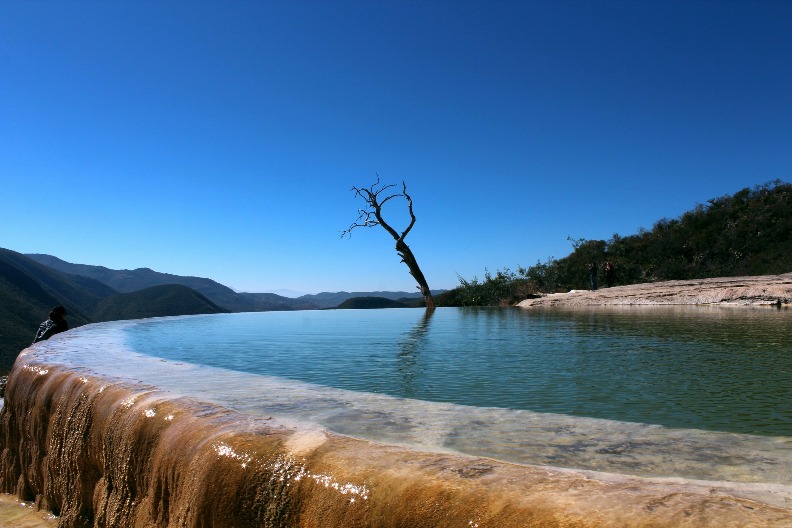 atractivos de oaxaca méxico hierve agua