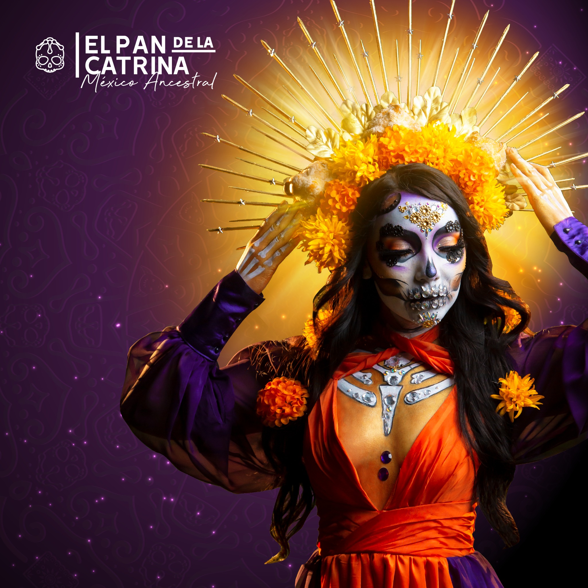 día de muertos 2024 pan catrina