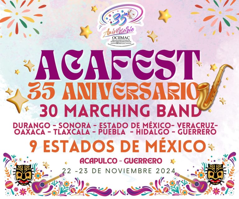 OCIIMAC invita a la edición 35 de ACAFEST