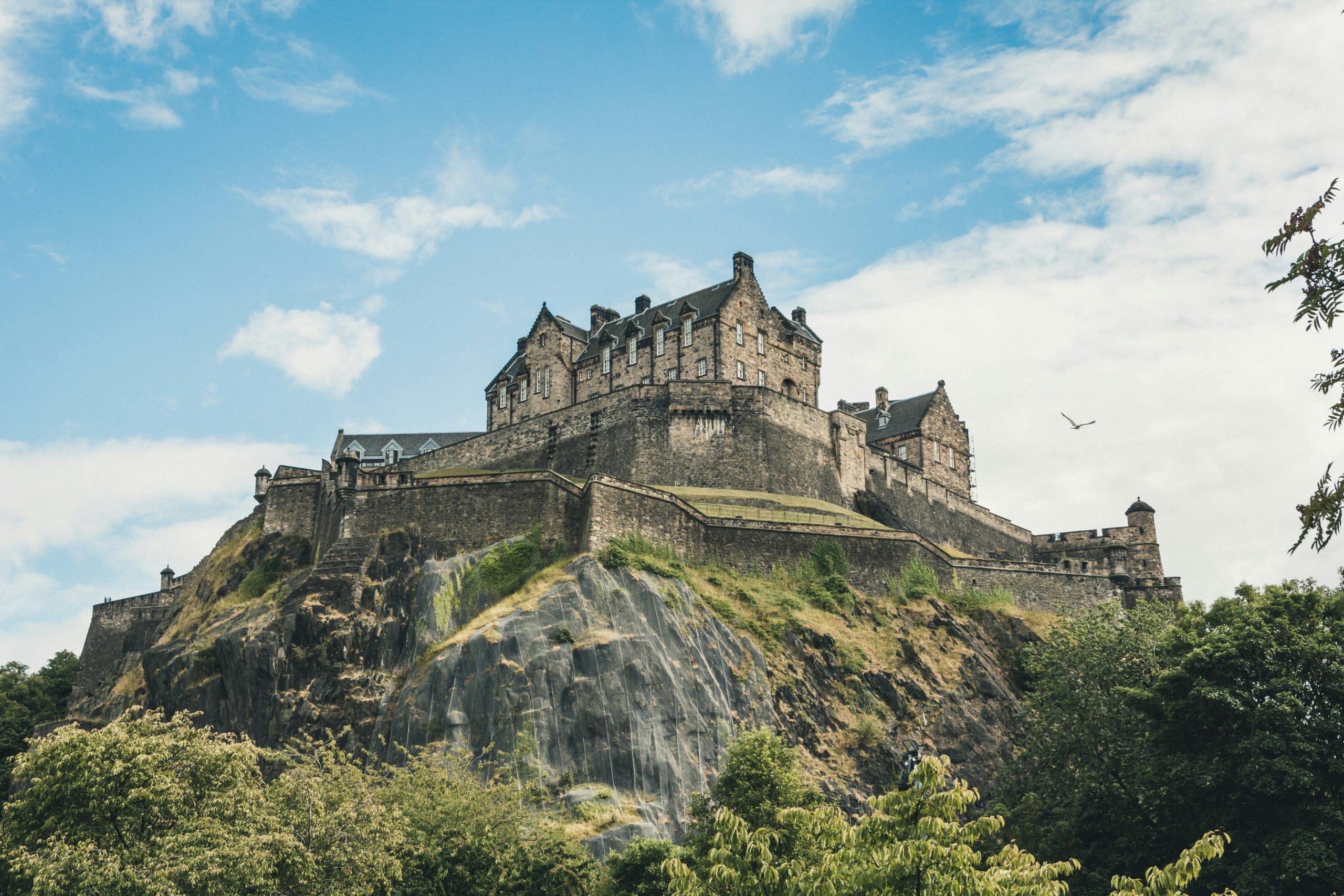 castillo turismo en edimburgo escocia