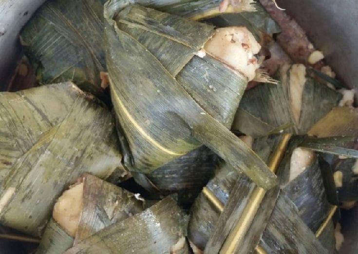 platillos típicos de colima tamales ceniza