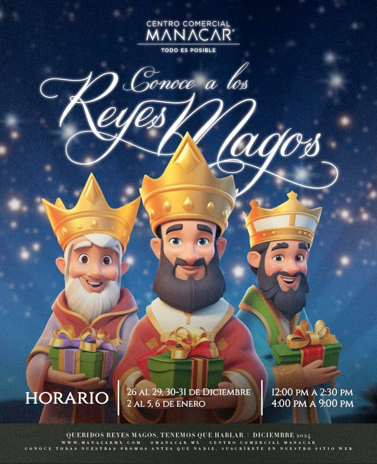 Celebra con los Reyes Magos en Manacar estas fiestas