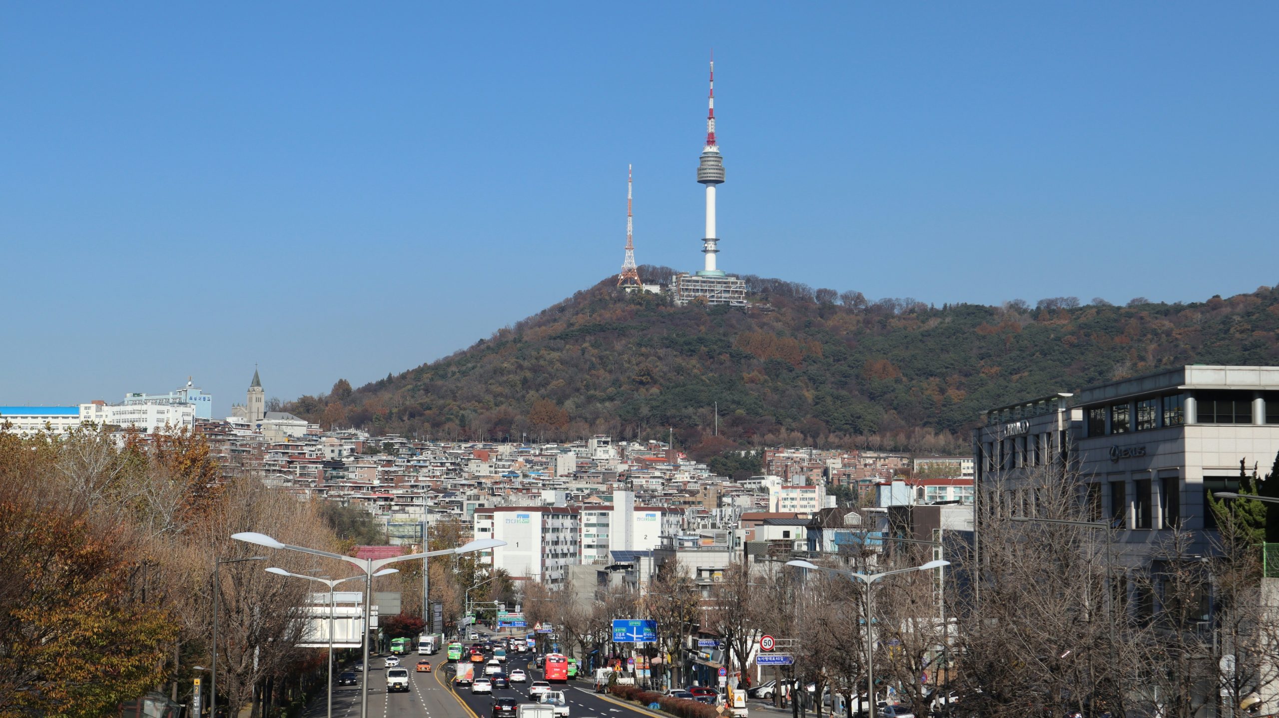 qué hacer en seúl torre namsan