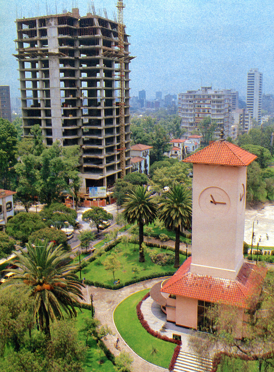 parque lincoln polanco cdmx torre reloj