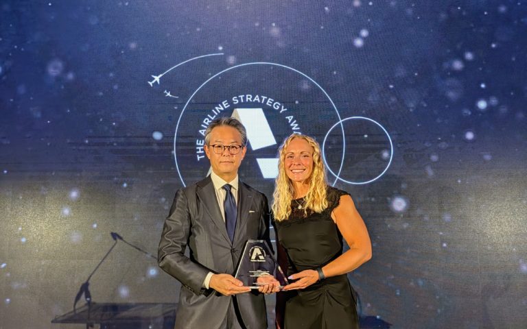 Premian a All Nippon Airways por transformar la aviación en Asia-Pacífico