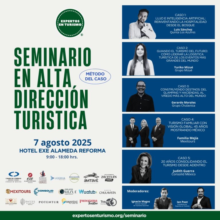 Liderazgo, visión y decisiones: El turismo mexicano se da cita en el Seminario en Alta Dirección Turística