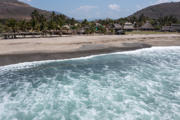 la-ticla-michoacán-méxico-playa