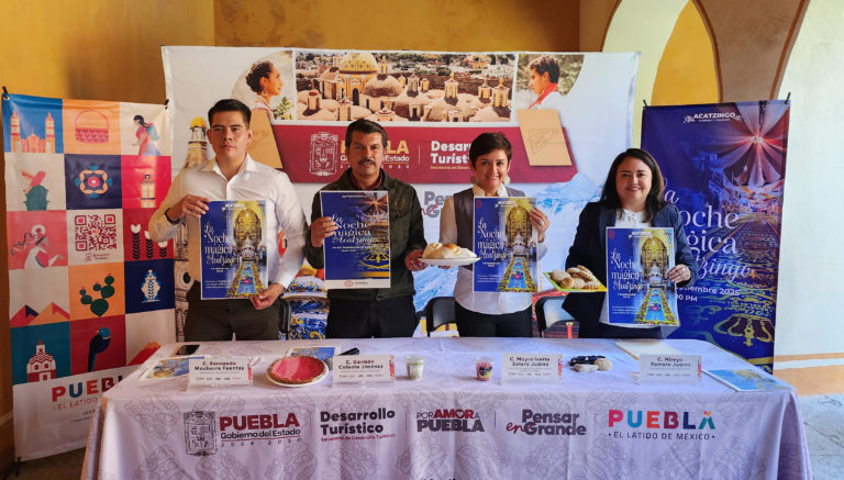 Acatzingo ilumina septiembre con su gran Noche Mágica