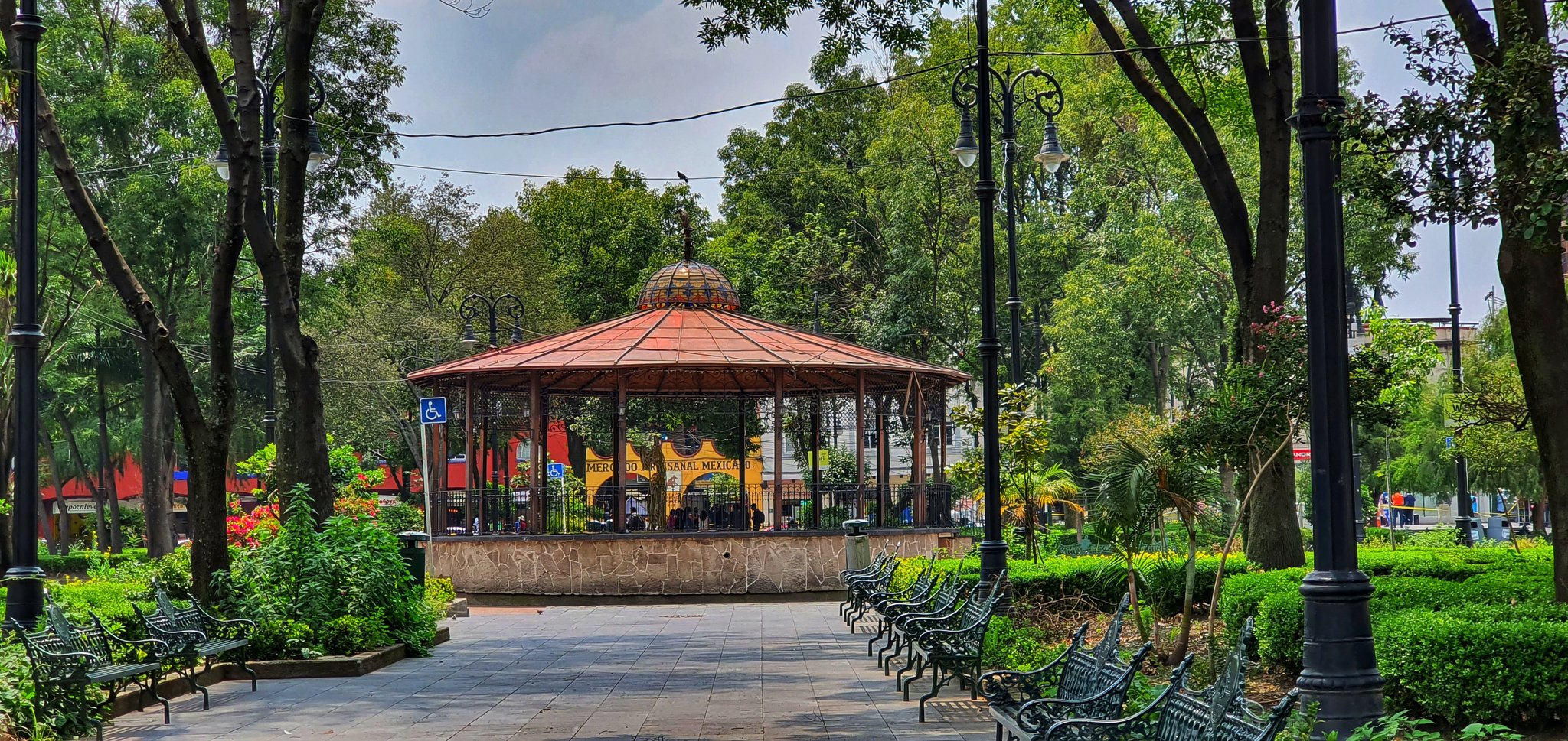 coyoacán kioscos de méxico lugares