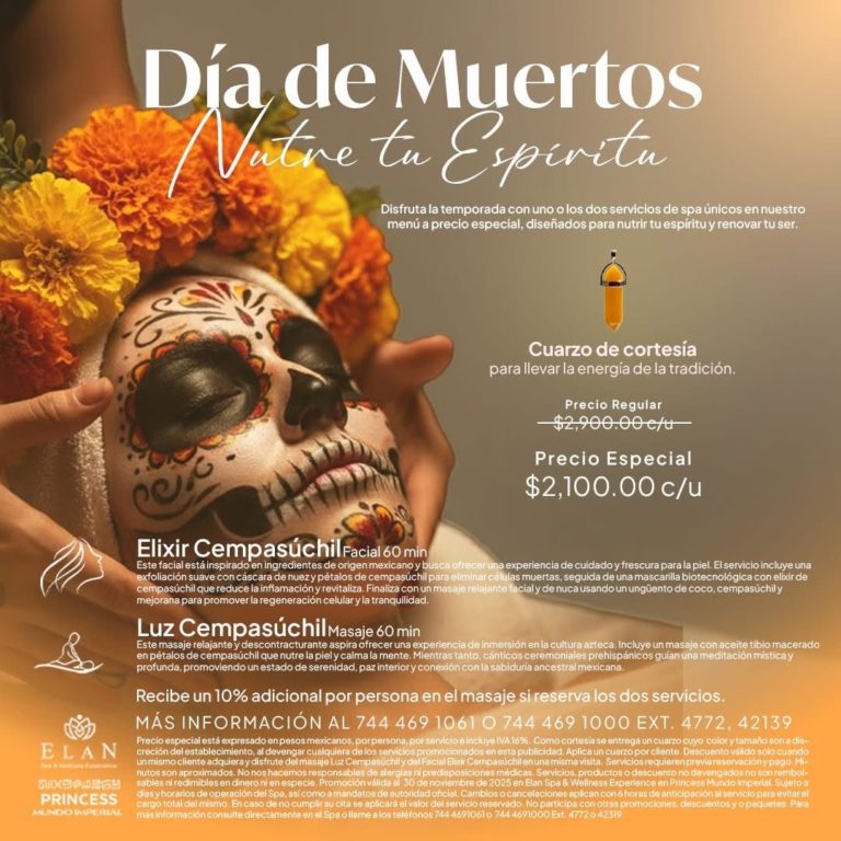 Cempasúchil y bienestar: rituales únicos en Mundo Imperial