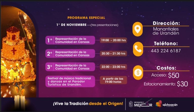 Manantiales-de-Urandén-mexico-noche