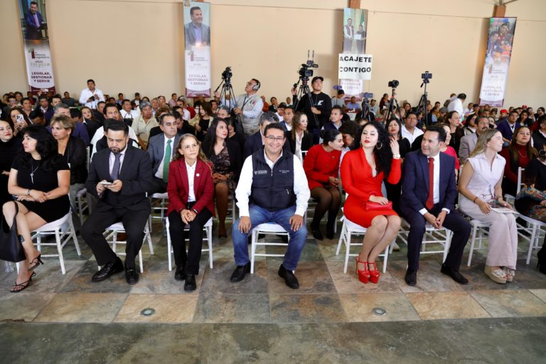 Que nadie se quede atrás es una convicción en mi trabajo: Miguel Trujillo en Primer Informe de Actividades Legislativas