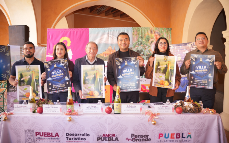 Sidra, luces y magia: así se vivirá la Navidad en Huejotzingo