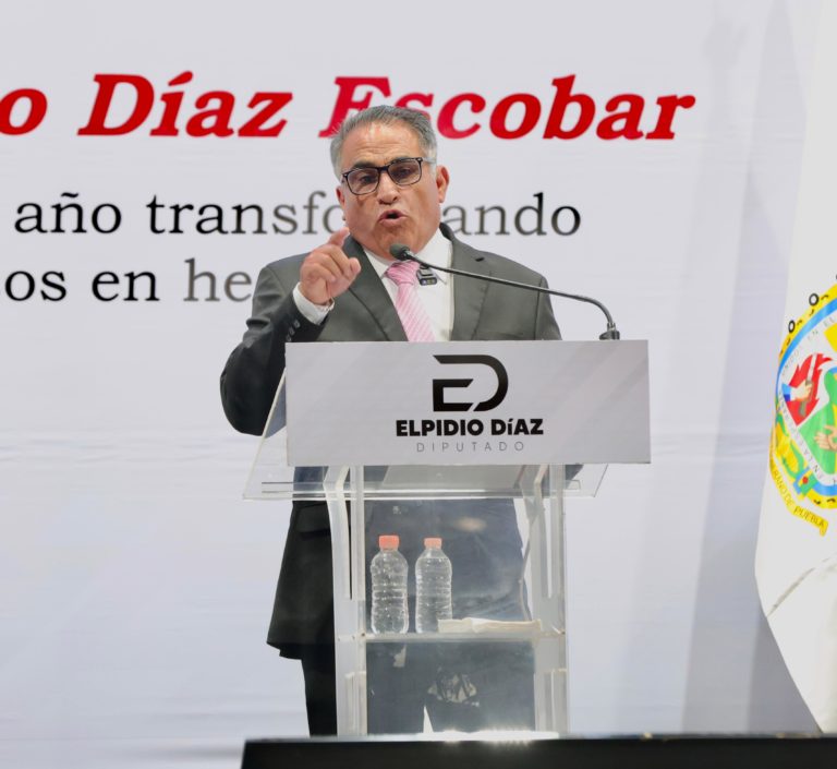 Rinde diputado Elpidio Díaz su Primer Informe Legislativo