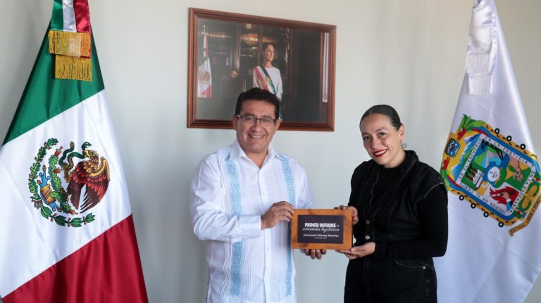 Destaca Ana Laura Gómez propuestas para fortalecimiento de las Mipymes en su Primer Informe Legislativo