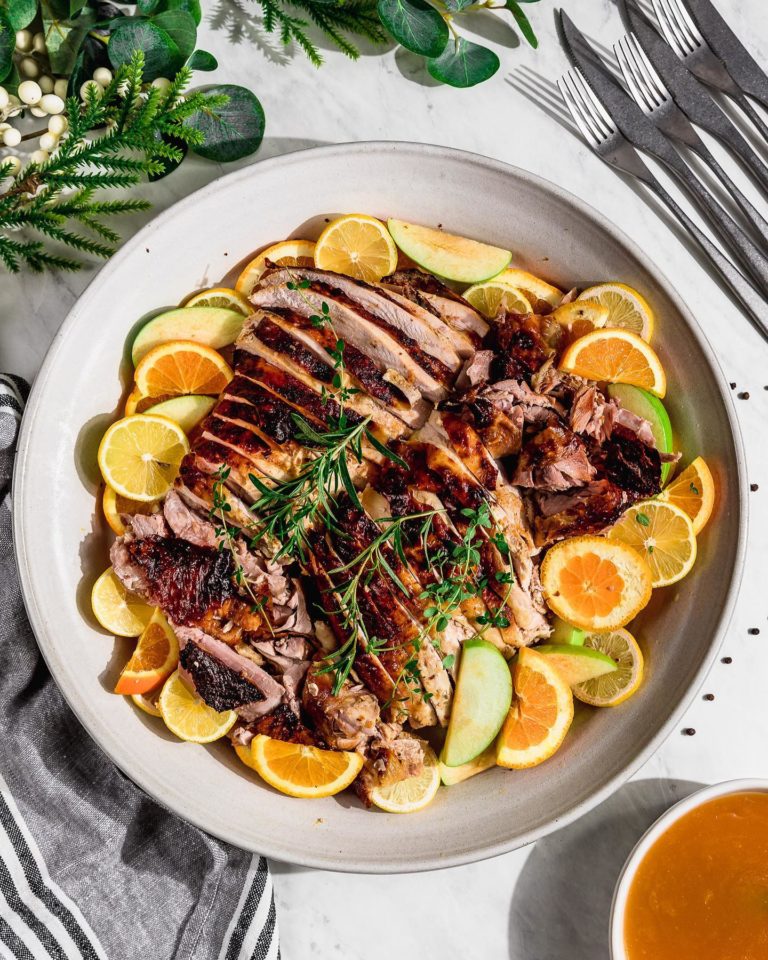 pavo-al-horno-comida-navideña