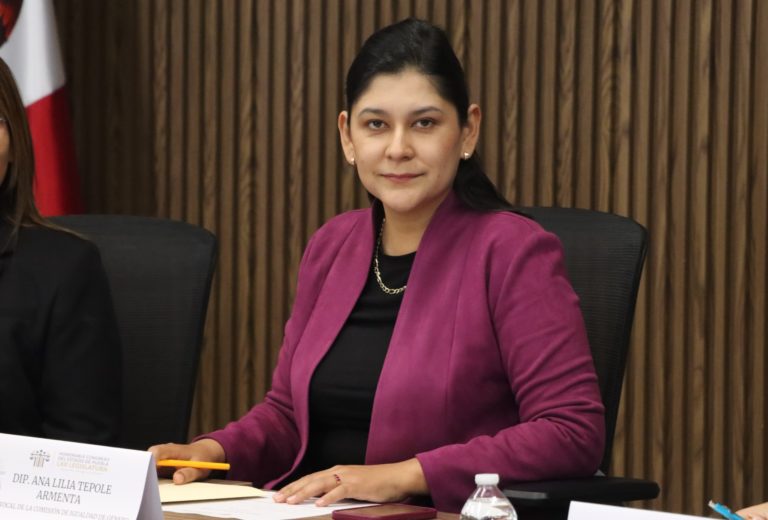 Entrega Ana Lilia Tepole acciones del programa de Obra Comunitaria